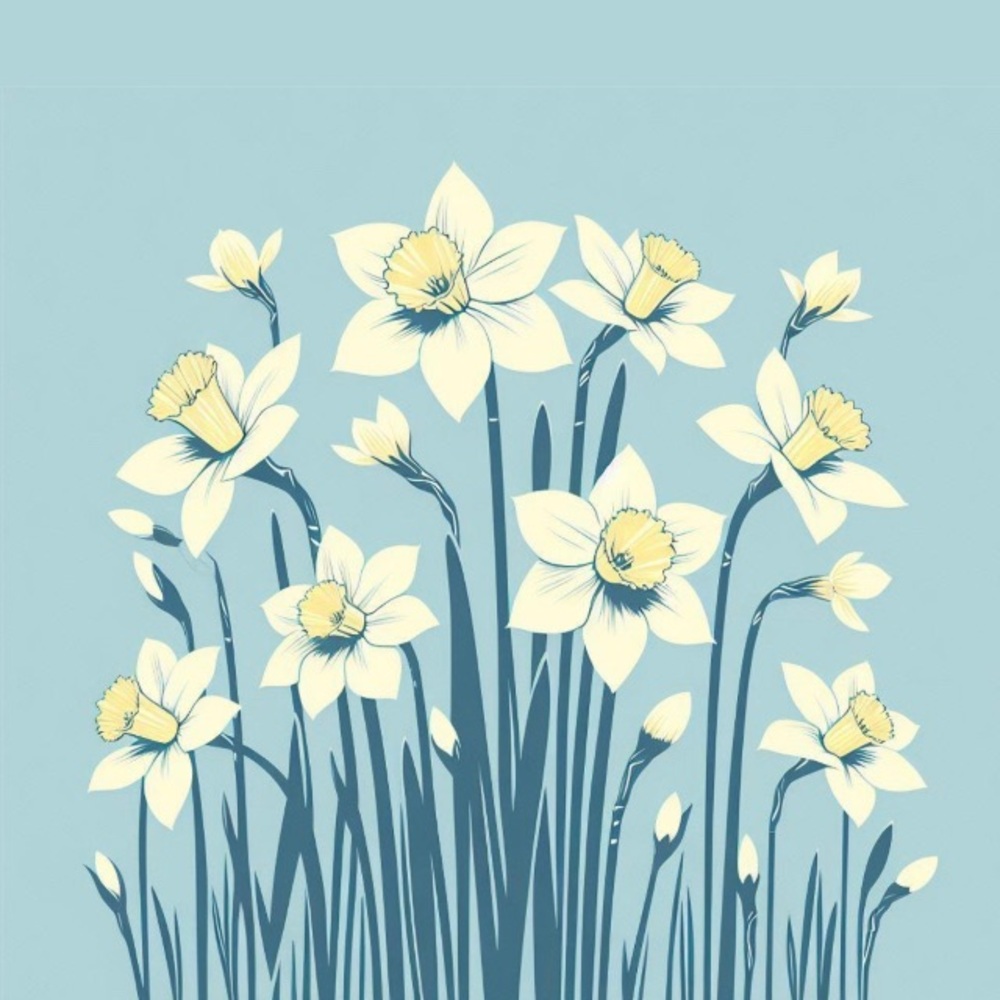 Daffodils Print